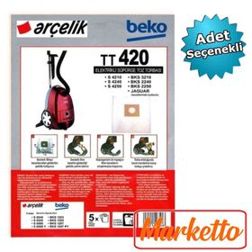 Arçelik S 4210 5 Kutu Toz Torbası