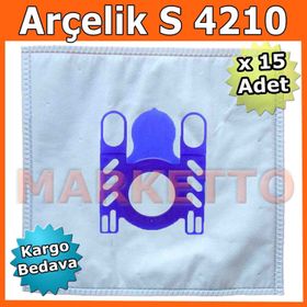 Arçelik S 4210 Bez Toz Torbası 20 Adet