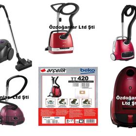 Arçelik S 4240 A Elektrikli Süpürge Sentetik Kumaş Bez 25 Adet Toz Torbası