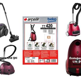 Arçelik S 4240 A Elektrikli Süpürge Sentetik Kumaş Bez 25 Adet Toz Torbası