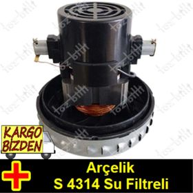 Arçelik S 4314 Su Filtreli Süpürge Motoru