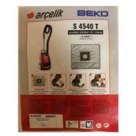 Arçelik S 4540 T Bez 20 Adet Süpürge Torbası