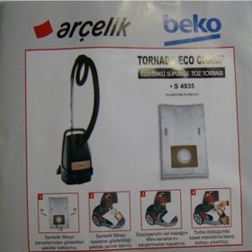 Arçelik S 4935 Tornado Eco Champ 10 Adet Toz Torbası