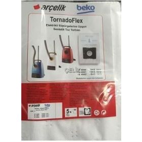 Arçelik S 4961 10 Adet Orjinal Bez Toz Torbası