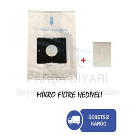 Arçelik S 4961 5 Adet Toz Torbası