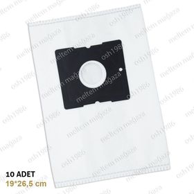 Arçelik S 4962 TornadoFlex Süpürge Orijinal 10 Adet Toz Torbası