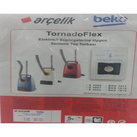 Arçelik S 4964 TornadoFlex 5 Adet Süpürge Toz Torbası