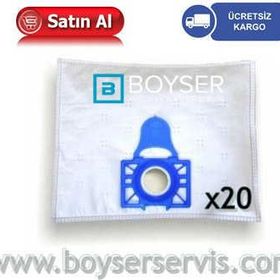 Arçelik S 6255 20 li Süpürge Bez Toz Torbası