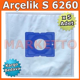 Arçelik S 6260 Bez Toz Torbası