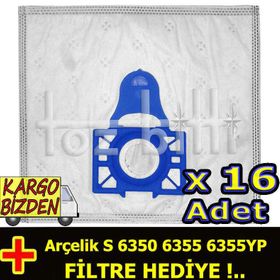 Arçelik S 6350 - 6355 - 6355YP Toz Torbası