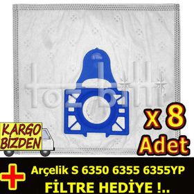 Arçelik S 6350 - 6355 - 6355YP Toz Torbası