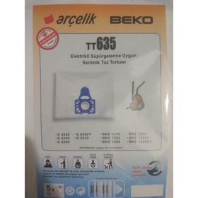 Arçelik S 6350 Bez 20 Adet Toz Torbası