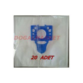 Arçelik S 6355 20 Adet Süpürge Torbası