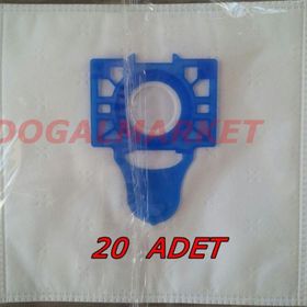 Arçelik S 6355 20 Adet Süpürge Torbası