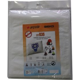 Arçelik S 6355 Elektrikli Süpürge Uygun Sentetik Toz Torbası