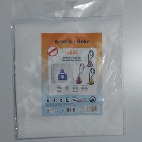 Arçelik S 6355 Elektrikli Süpürge Uygun Sentetik Toz Torbası