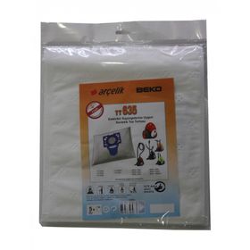 Arçelik S 6355 Elektrikli Süpürge Uygun Sentetik Toz Torbası