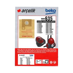 Arçelik S 6355 Süpürge Torbası