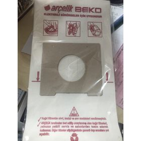 Arçelik S 6355 YP Bez Bez Kumaş 20 Adet Toz Torbası + Hediyeli Toz Torbası
