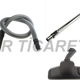 Arçelik S 6355 YP Elektrikli Süpürge Çelik Telli Hortumu Emici Yer başlığı Teleskopik Boru