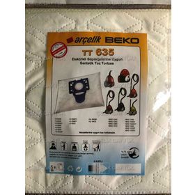 Arçelik S 6360 Bez 10 Adet Süpürge Torbası
