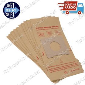 Arçelik S 6380 10 Adet Süpürge Torbası