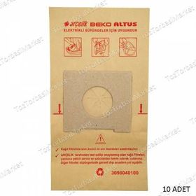 Arçelik S 6380 20 Adet Toz Torbası + Filtre Hediyeli