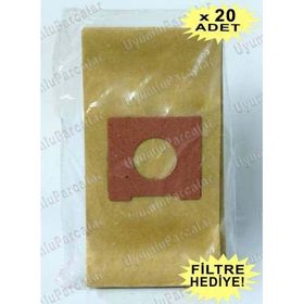 Arçelik S 6380 20 Adet Toz Torbası + Filtre Hediyeli