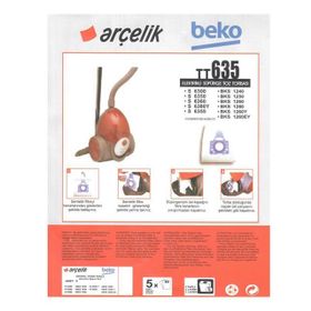 Arçelik S 6380 5 Adet Toz Torbası