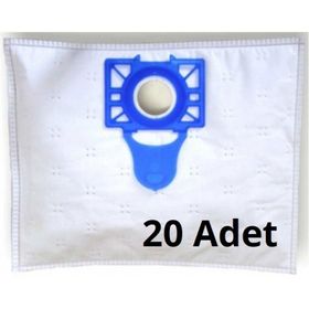 Arçelik S 6380 Y Süpürge 20 Adet Sentetik Toz Torbası