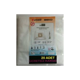 Arçelik S 6640 6650 6660 6660Y 6680 20 Adet Toz Torbası