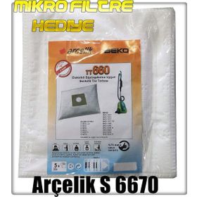 Arçelik S 6670 Toz Torbası