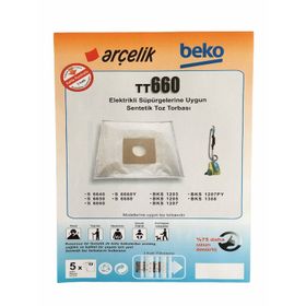 Arçelik S 6680 20 Adet Süpürge Torbası
