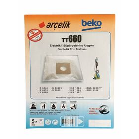 Arçelik S 6680 20 Adet Süpürge Torbası
