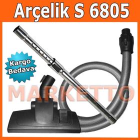 Arçelik S 6805 Orbital Emici Başlık Teleskopik Boru Hortum Seti