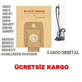 Arçelik S 6810Y Elektrik Süpürge Torbası
