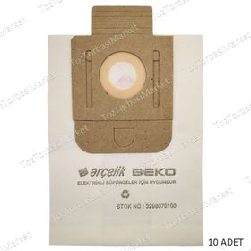 Arçelik S 6880 10 Adet Süpürge Torbası