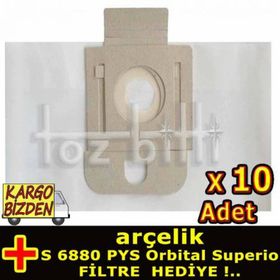 Arçelik S 6880 Elektrik Süpürge Torbası