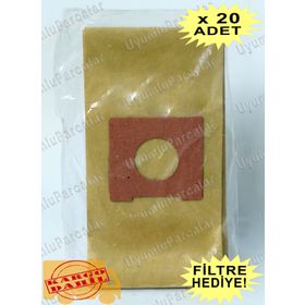Arçelik S 6960 Kağıt 10 Adet Toz Torbası + Hediyeli
