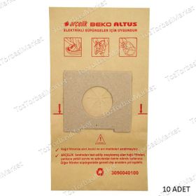 Arçelik S 6970 10 Adet Süpürge Torbası