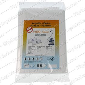 Arçelik S 7610 Robotto 10 Adet Süpürge Torbası
