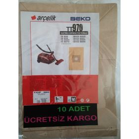 Arçelik S 950 - S 959 - S 6960 - S 6970 - S 6975 Kağıt Süpürge 10 lu Toz Torbası