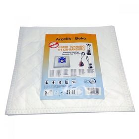 Arçelik S4122 Bez 20 Adet Süpürge Torbası