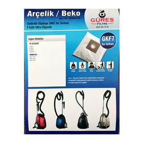 Arçelik S4210-4240-4250 Süpürge Torbası