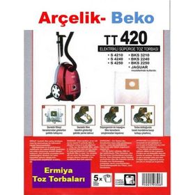 Arçelik S4210 S4240 S4250 Elektrikli Süpürge 20 Adet Toz Torbası