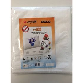 Arçelik S6300-S6350-S6360-S6380Y-S6355 5 Adet Bez Toz Torbası