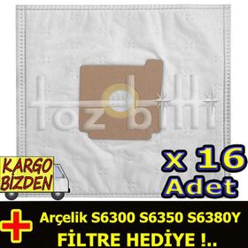 Arçelik S6300 - S6350 - S6380Y Toz Torbası