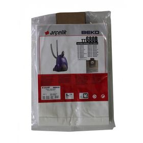 Arçelik S6840 Elektrikli Süpürge Uyumlu Kağıt Süpürge Torbası