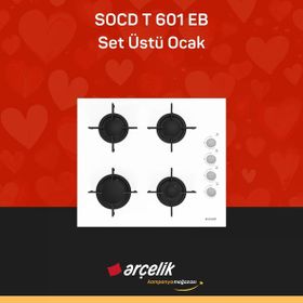 Arçelik SOCD T 601 EB Set Üstü Ocak