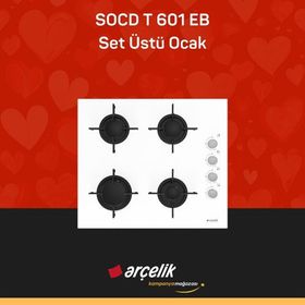 Arçelik SOCD T 601 EB Set Üstü Ocak